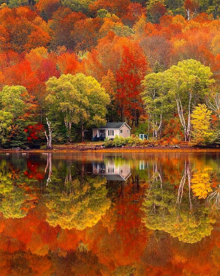 Fall reflection pic